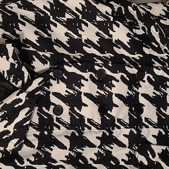 Appraisal Double Breasted Jacket/Blazer Black & White Houndstooth - Picture 6 of 8